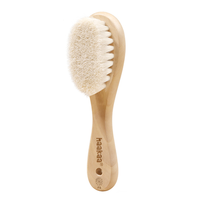 haakaa新生儿去头垢按摩羊毛梳