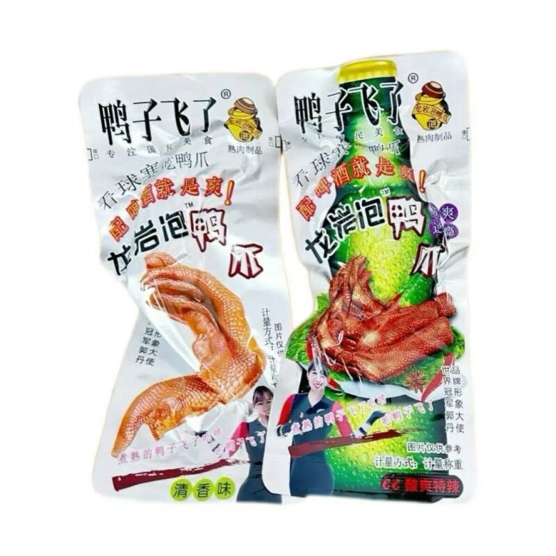 鸭子飞了龙岩泡鸭爪酸辣鸭掌爆辣
