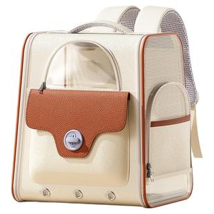 猫包外出便携太空舱双肩背包社会化猫箱大容量小狗猫咪宠物外出包