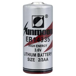 Sunmoon日月ER14335锂电池3.6V温控器浮标救生衣报警器气体检测仪