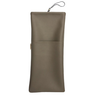 TMAN 皮质键盘袋 键盘收纳包键盘收纳袋机械键盘袋68键87键108键 适用罗技K380 K480 K580苹果妙控轻薄外设