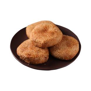 天津烧饼芝麻油酥麻酱3种口味当日出炉真空包装传统点心零食火烧