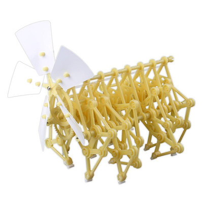 diy风力仿生兽创意儿童圣诞节