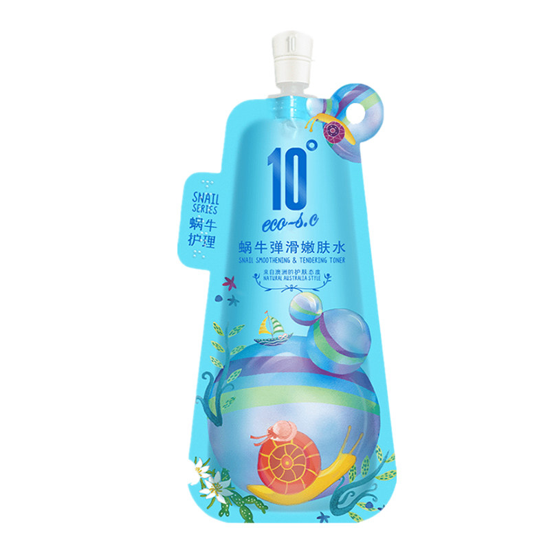 10度护肤品蜗牛精华嫩肤水补水保湿女清爽控油修护舒缓爽肤水