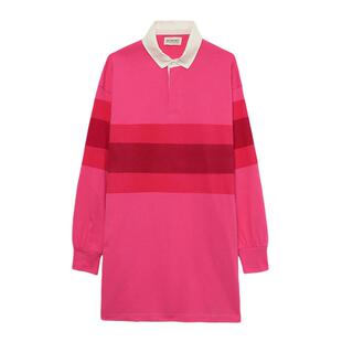 BEAMS BOY女装长袖连衣裙冬季活力时尚polo领短裙260114X