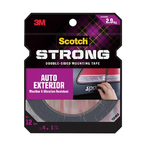3M强力汽车专用双面胶带抗震耐高温防暴晒高粘度固定改装配件大全