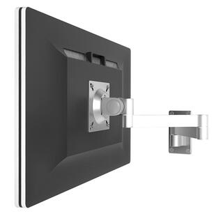 工业用电脑显示器墙壁支架伸缩壁挂架懒人床头vesa电视机支架