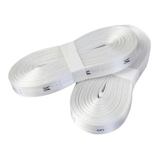 现货高档尺码标数字黑色白缎面码数英文服装织唛布标标签领标定做