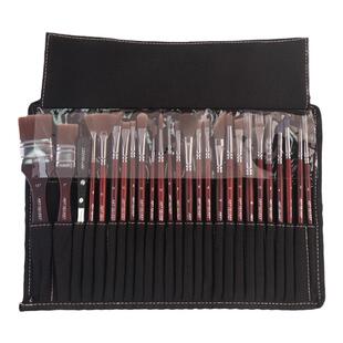 Artsecret高级水彩丙烯和油画多功能通用艺术风格2255画笔套装