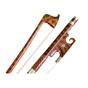 畅想乐器高档专业4/4巴洛克蛇木小提琴弓杆弓子西伯利亚马尾