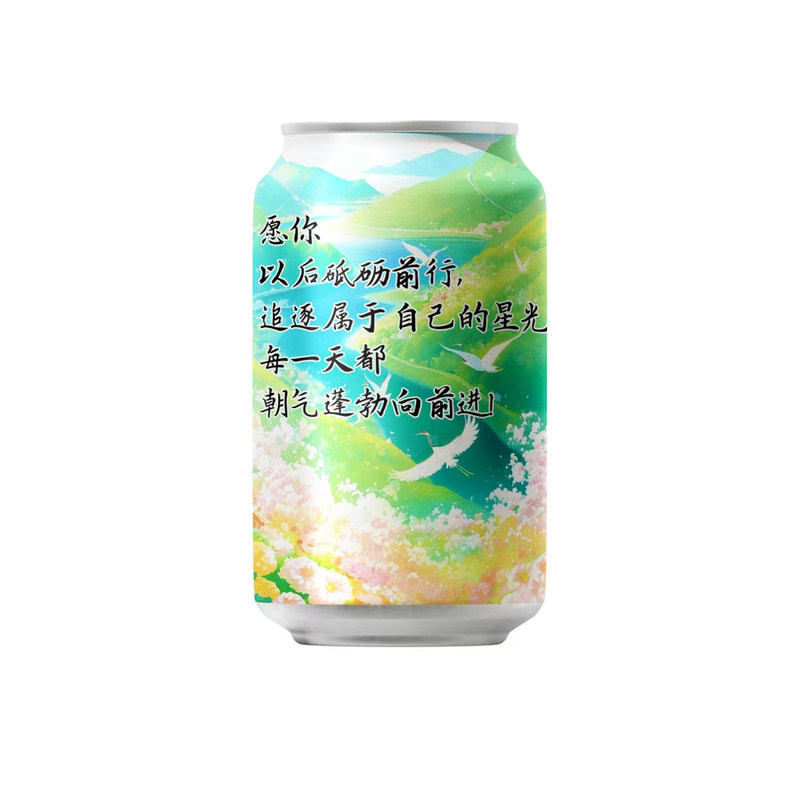 毕业季专属定制可乐DIY可刻名碳酸饮料