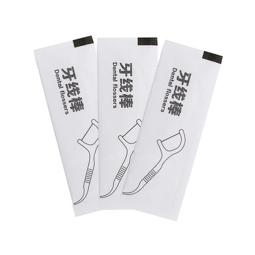 宜齿洁 单独一次性家用散装独立包装牙线棒超细剔牙签家庭装600支