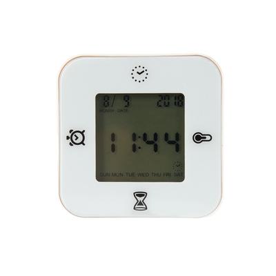 宜家重力感应闹钟秒表温度计时器