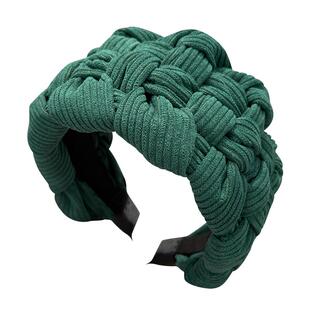 宽边灯芯绒发箍女2026高级感洋气时尚百搭发卡日常外戴遮白发头箍