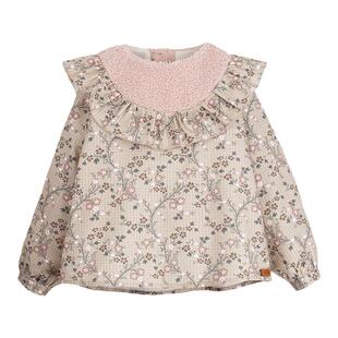 5折■LENFANCE 现货 Popelin 24AW 女宝刺绣衬衫上衣裙边包屁短裤