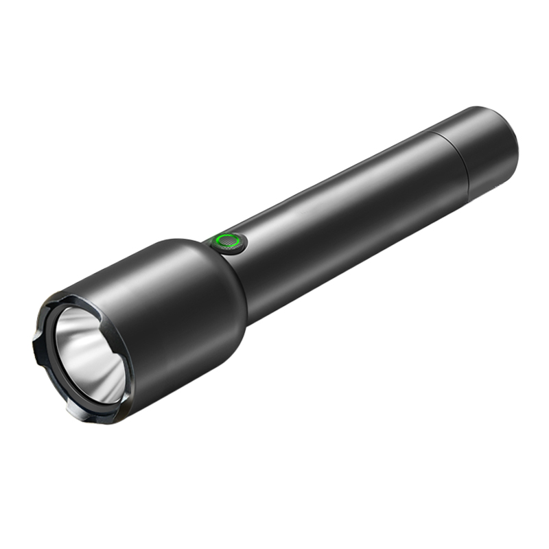 强光充电小手电筒新款超亮伸缩变焦led远射大容量小型便携Type-C