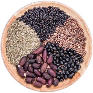 五黑五谷杂粮粥黑米黑豆黑芝麻八宝粥米原材料营养早餐专用粥料包