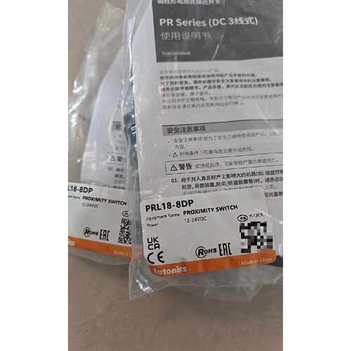 询价-PRL18-5DP奥托尼克斯传感器， PRL圆柱形感应式接近