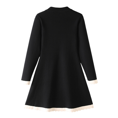 秋冬连衣裙女内搭打底裙毛衣裙