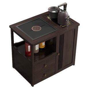 可移动茶桌家用小茶台阳台茶车茶具套装全自动烧水壶一体泡茶台桌