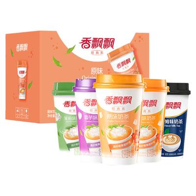 香飘飘奶茶整箱30杯红豆奶茶