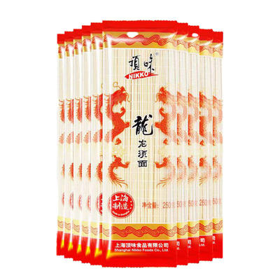 顶味挂面龙须面小包装细面条长寿面速食爽滑有嚼劲生日送礼回礼