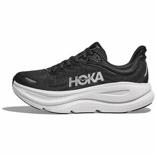 【荐】HOKA ONE ONE Bondi 9 舒适百搭低帮休闲跑步鞋女款黑色