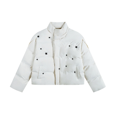ATRY星星刺绣80白鸭绒羽绒服