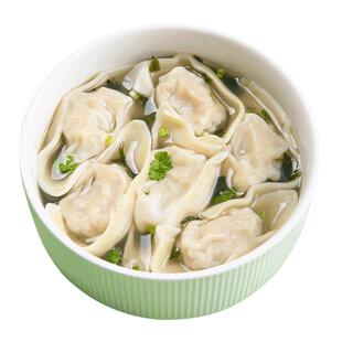 鹿有有刀鱼馄饨鱼肉馅新鲜江阴特产美食手工大馄饨荠菜速食半成品