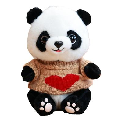 毛衣熊猫花花公仔圣诞新年礼物