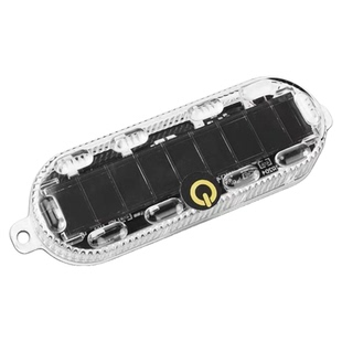 太阳能爆闪警示灯摩托车电动车夜间防追尾闪光灯汽车用后尾灯