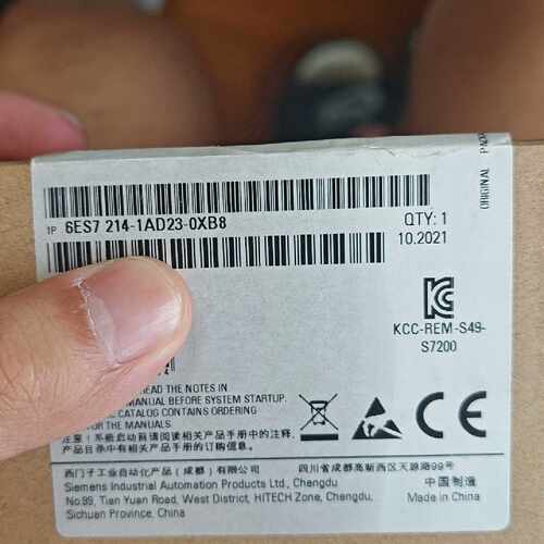 6es7214-1ad23-0xb8  西门子模块，全新原装