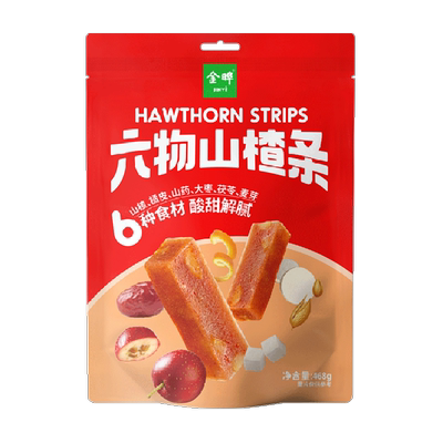 金晔六物山楂条原果打浆独立小包
