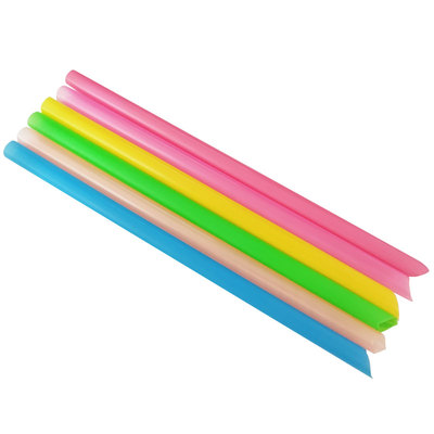 粗大彩色珍珠奶茶吸管透明一次性