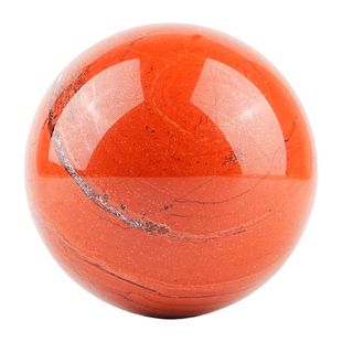 天然红碧玉球摆件鸡血红水晶圆球原石大厅家居装饰公司开业礼品