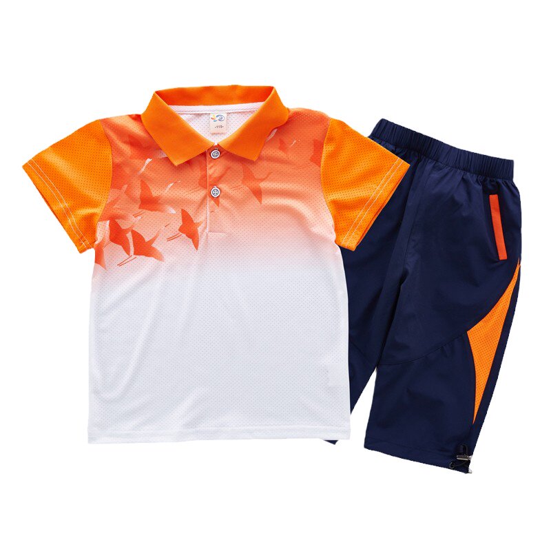 夏季儿童速干班服套装小学生校服