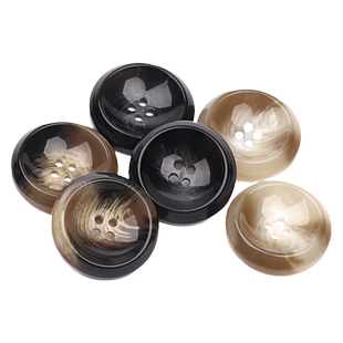 树脂纽扣高档羊绒毛衣睡衣装饰扣黑色大衣女扣西装毛呢风衣男扣子