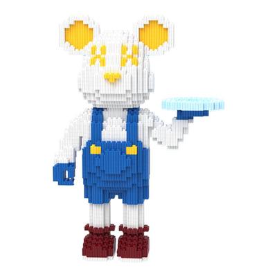 积木熊成年拼装礼物网红女孩玩具