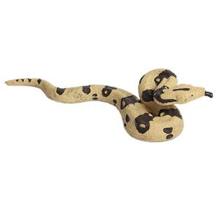 仿真蛇模型玩具儿童实心两栖爬行动物蟒蛇眼镜蛇响尾蛇树青蛙蜗牛