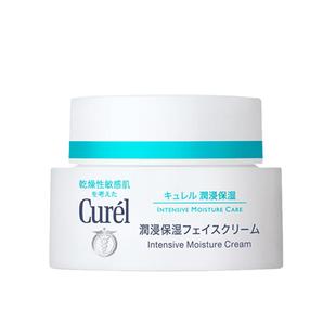日本花王Curel/珂润保湿面霜干燥敏感肌滋润补水滋养修复乳霜 40g