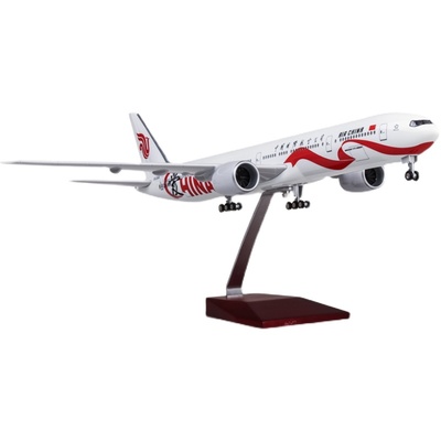 仿真国航777波音747飞机模型