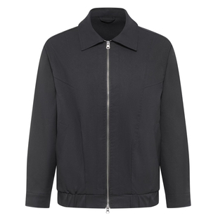 大码美拉德行政夹克外套男士春秋新款抗皱商务通勤宽松休闲上衣潮