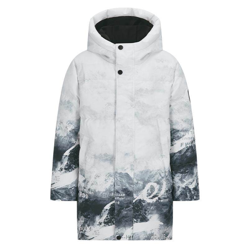 雪中飞kids童装男童羽绒服冬季新款中大童洋气加厚保暖儿童羽绒服