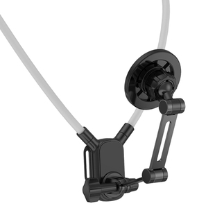 【皇享】第一人称视角挂脖手机支架拍摄设备运动相机胸前固定适配大疆GoPro胸挂磁吸脖子式穿戴防抖直播Vlog