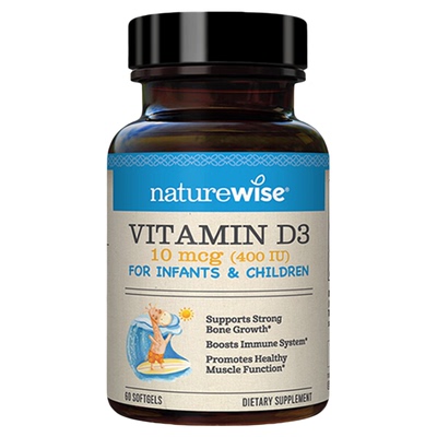 NatureWise婴幼儿维生素d400iu
