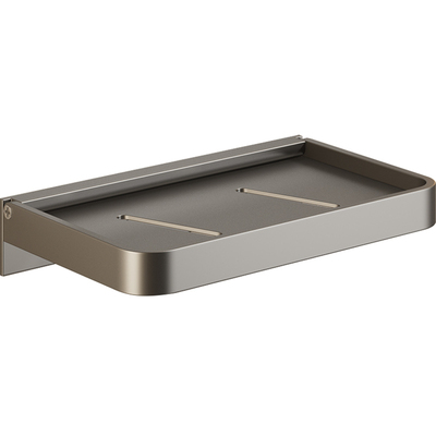 卫生间折叠镂空沥水置物架免打孔