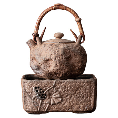 【原矿老岩泥】电陶炉烧水煮茶壶