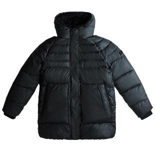 HUNTER英国女装女士中长款加厚保暖防寒防泼水棉服女款连帽外套