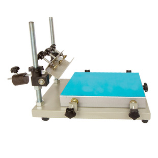 中号手印台铝台面丝印机 手动丝印台丝网印刷机 丝网印刷台