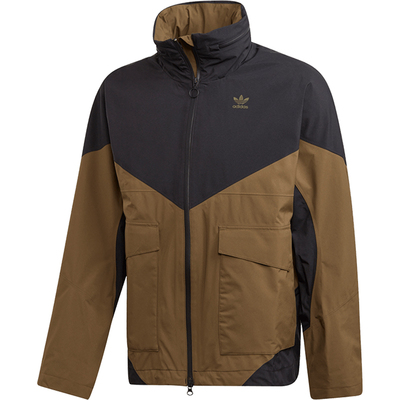 Adidas/阿迪达斯正品三叶草男士立领防风拒水户外运动外套ED5681